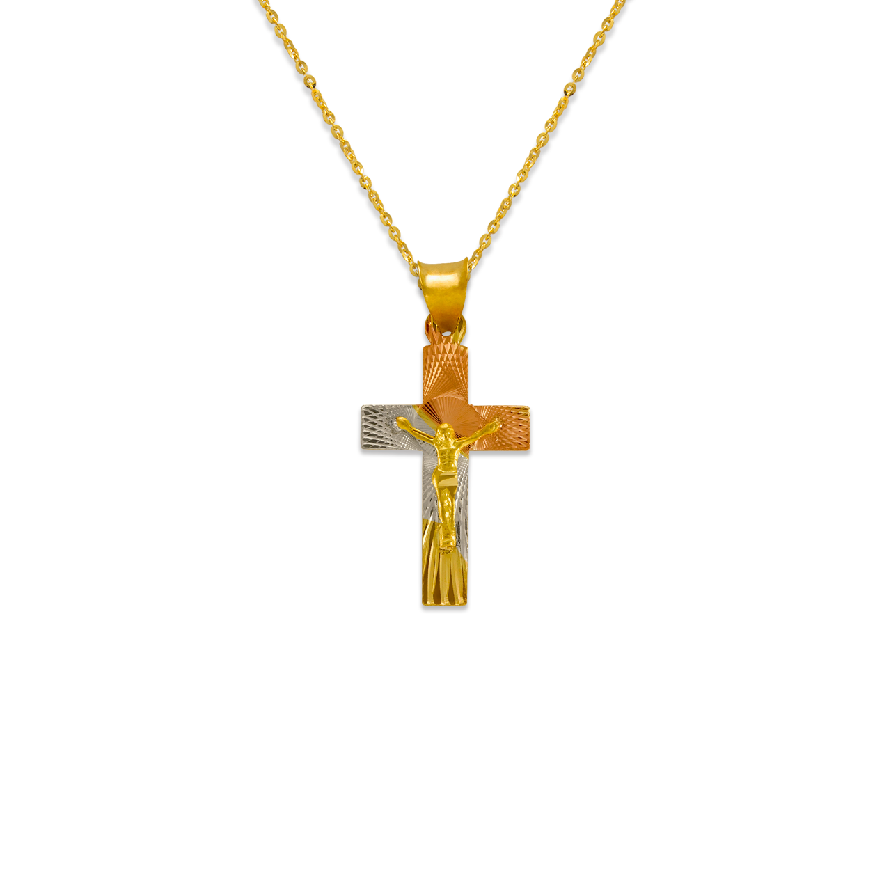 Jesus Cross Scapular Pendant