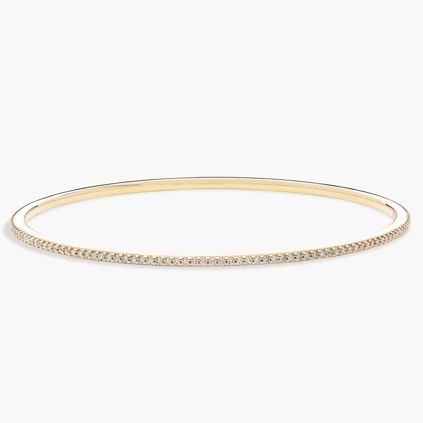 Stackable Pavé Diamond Bangle