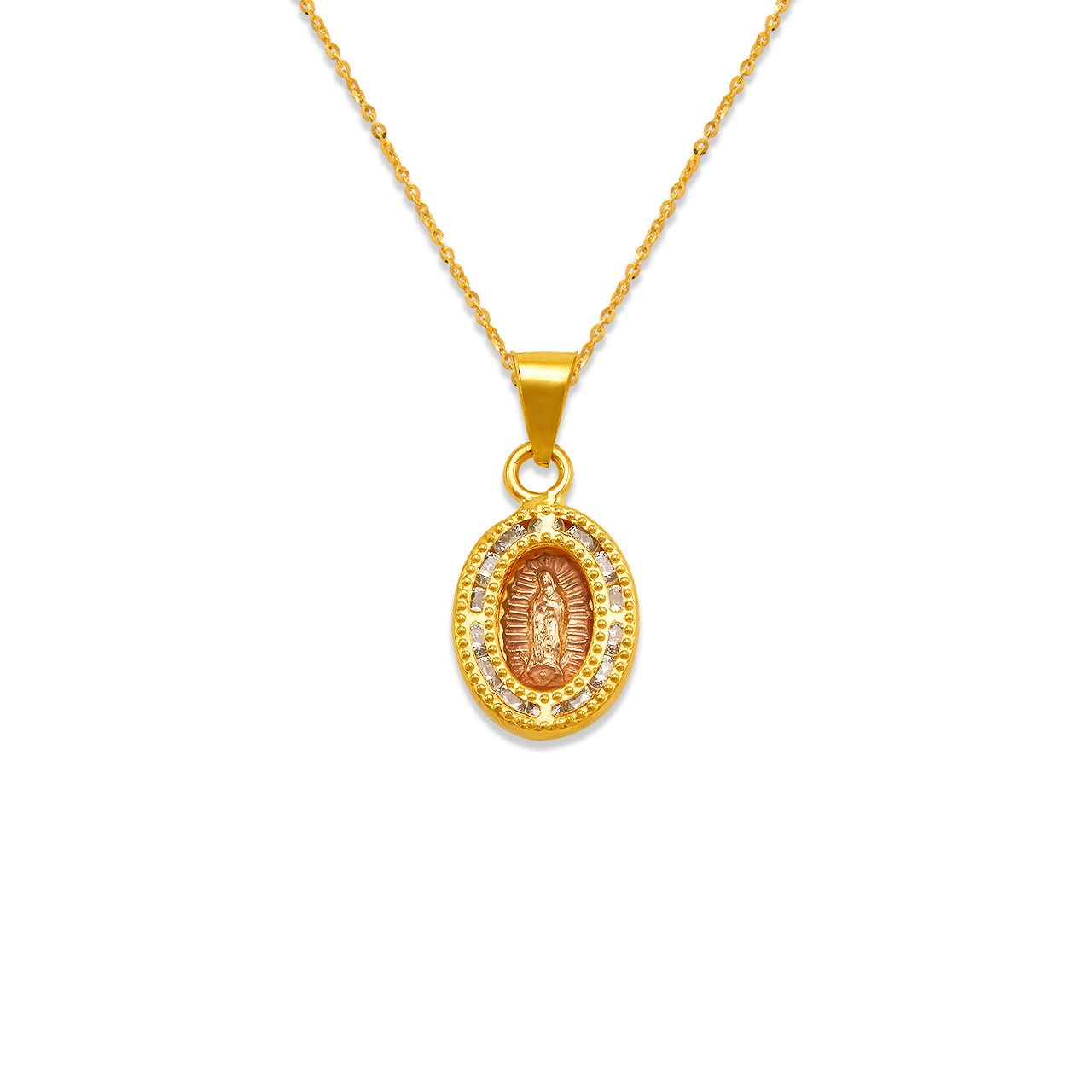 Guadalupe CZ Pendant