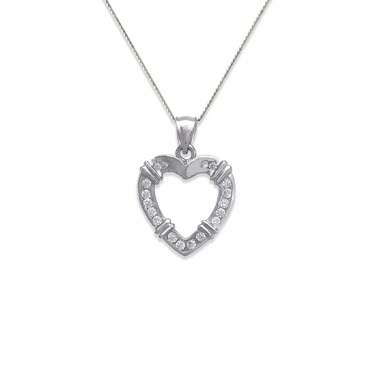 Heart CZ Pendant