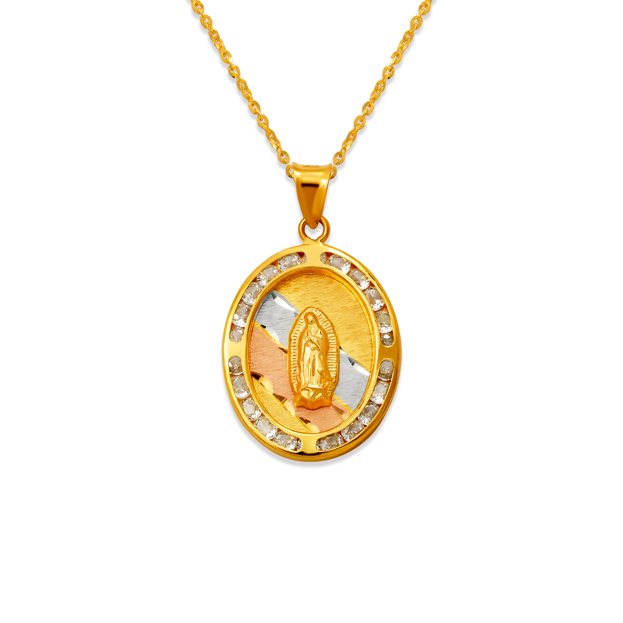 Guadalupe CZ Pendant