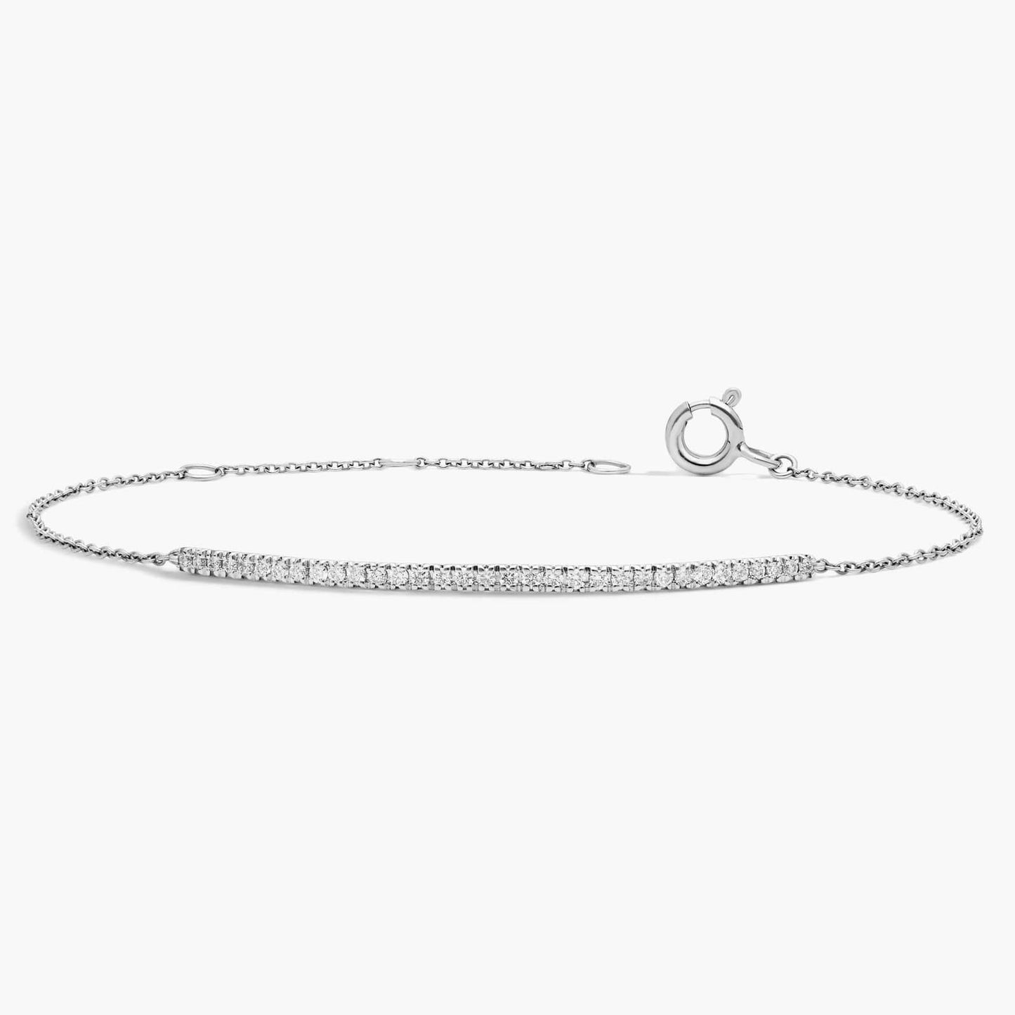 Mini Diamond Bar Bracelet