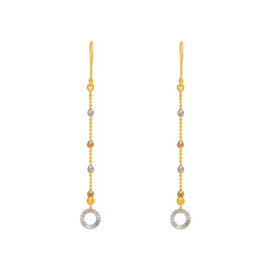 Dangling Ring Earrings