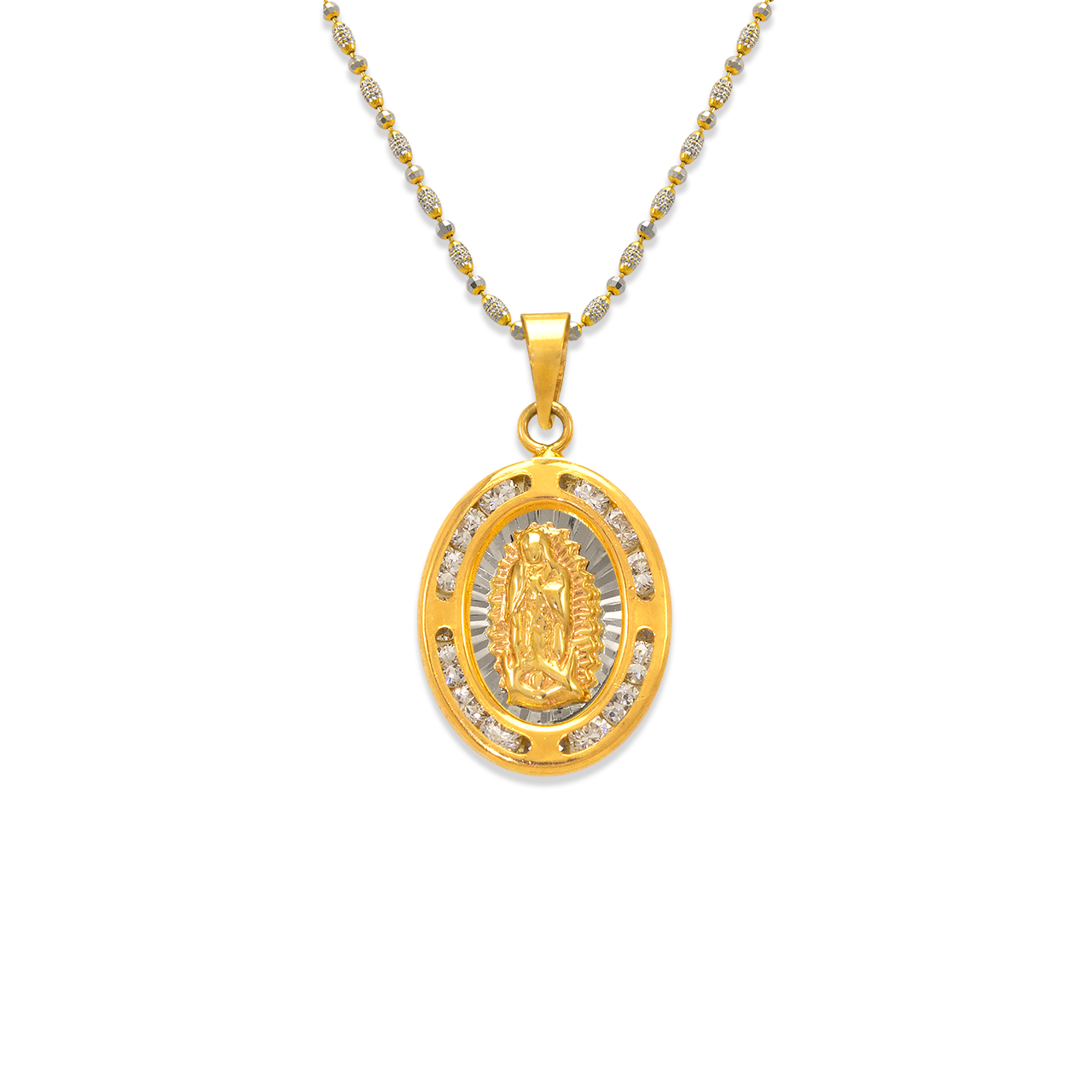 Guadalupe CZ Pendant