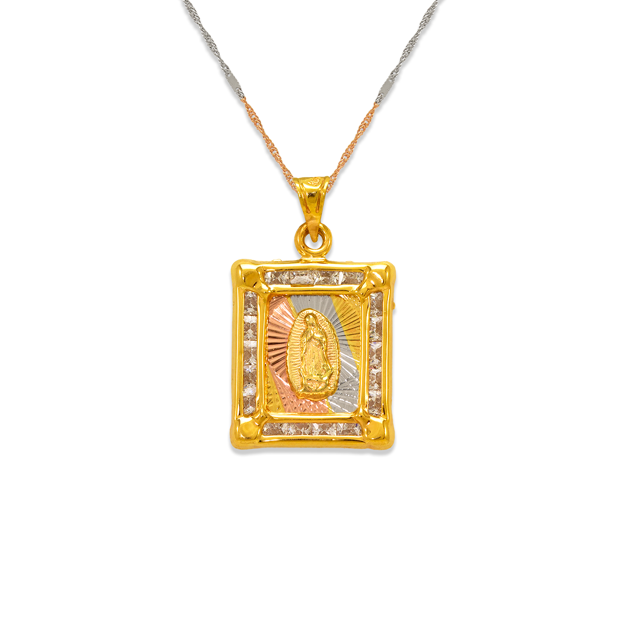 Guadalupe CZ Pendant