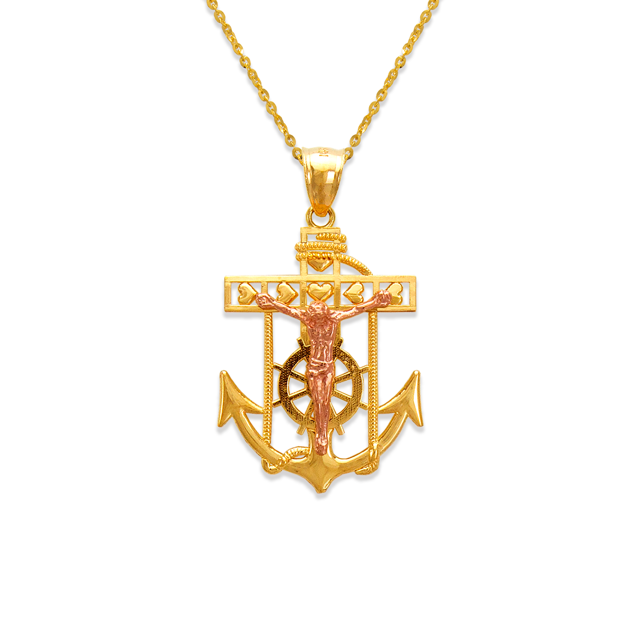 Jesus Anchor Pendant