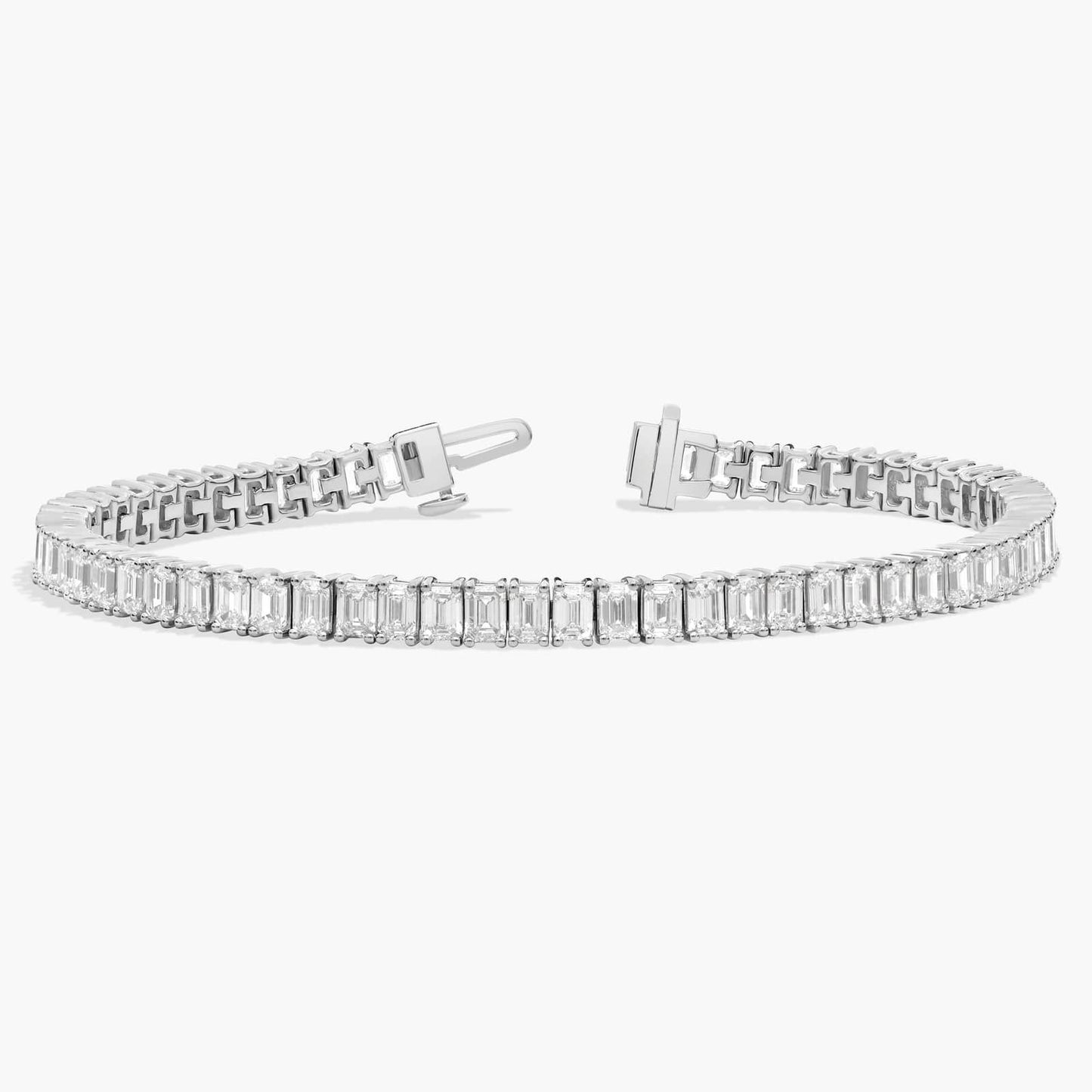 Emerald Cut Diamond Tennis Bracelet CHECK