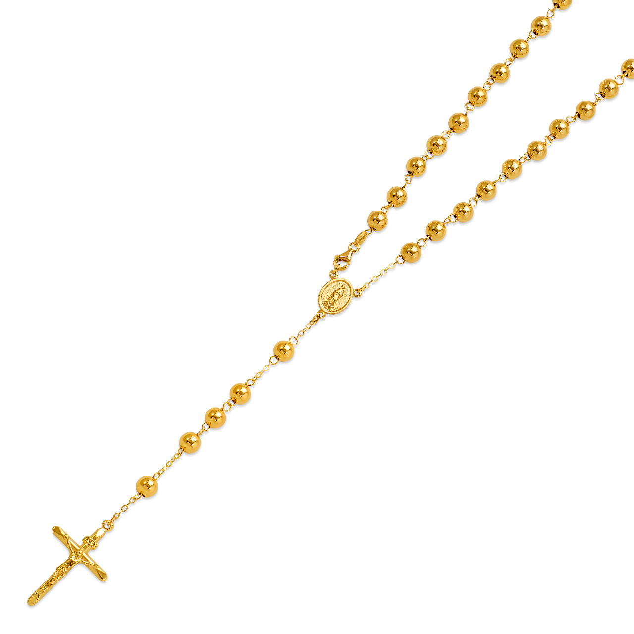 Hollow High Polished Rosary Chain