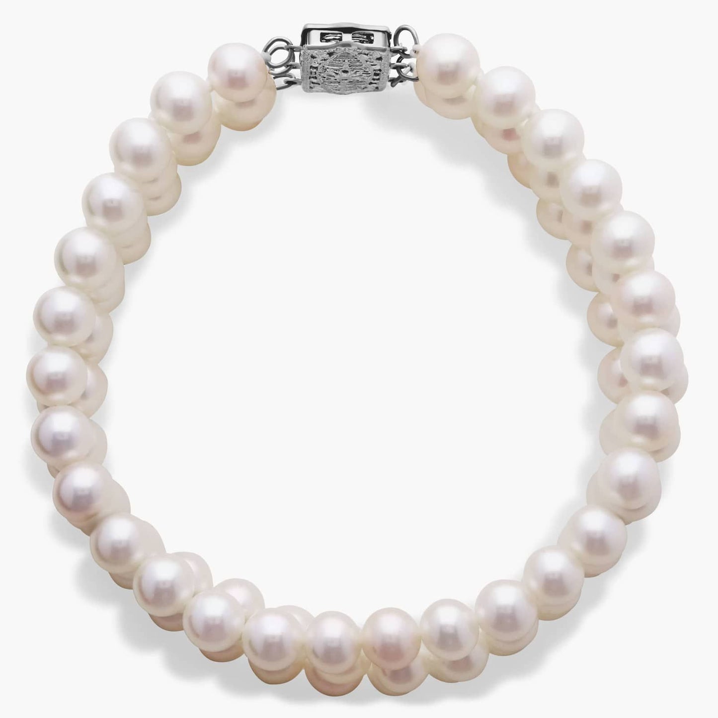 Triple-Strand Freshwater Cultured Pearl Bracelet