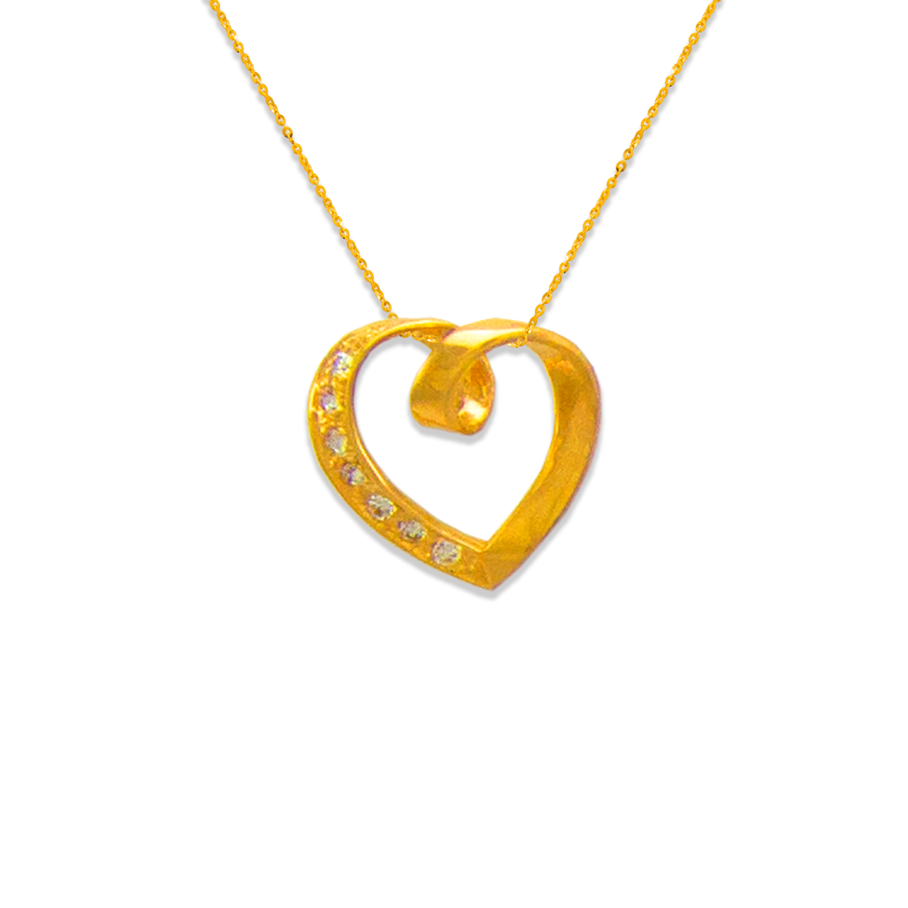 Heart CZ Pendant