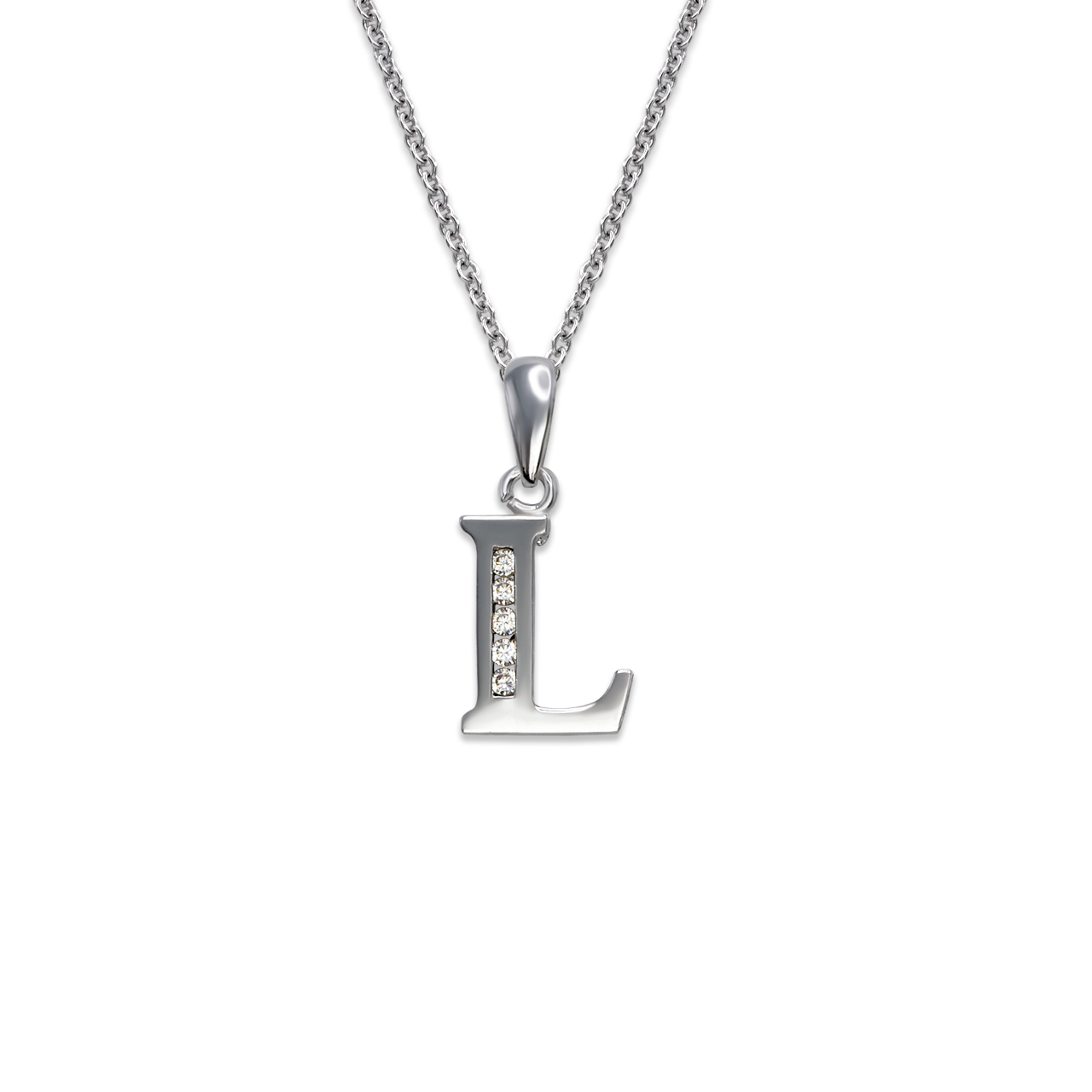 Initial L Pendant