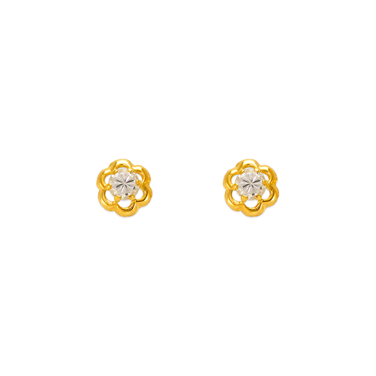 Small CZ Stud Earrings