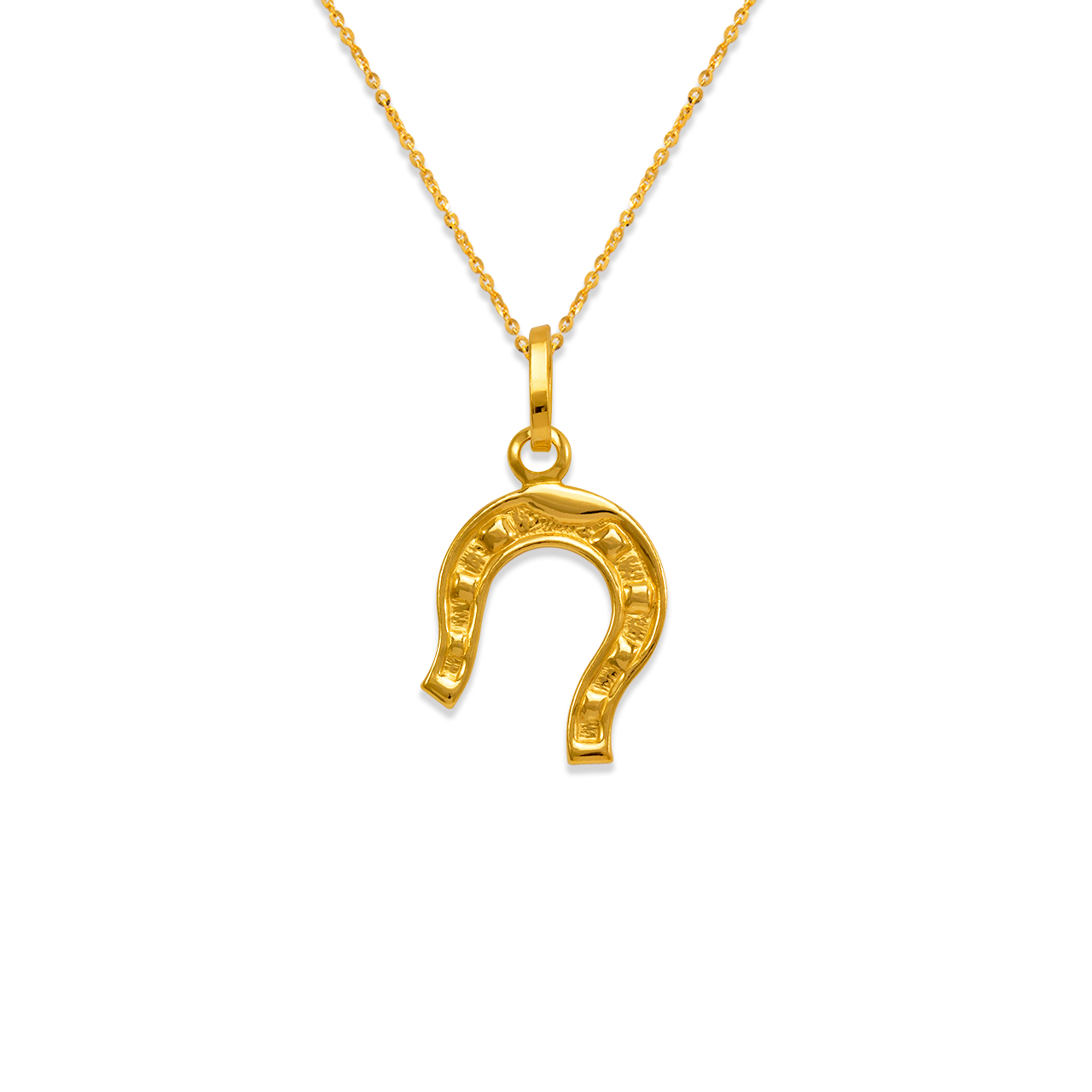 Horseshoe Charm Pendant