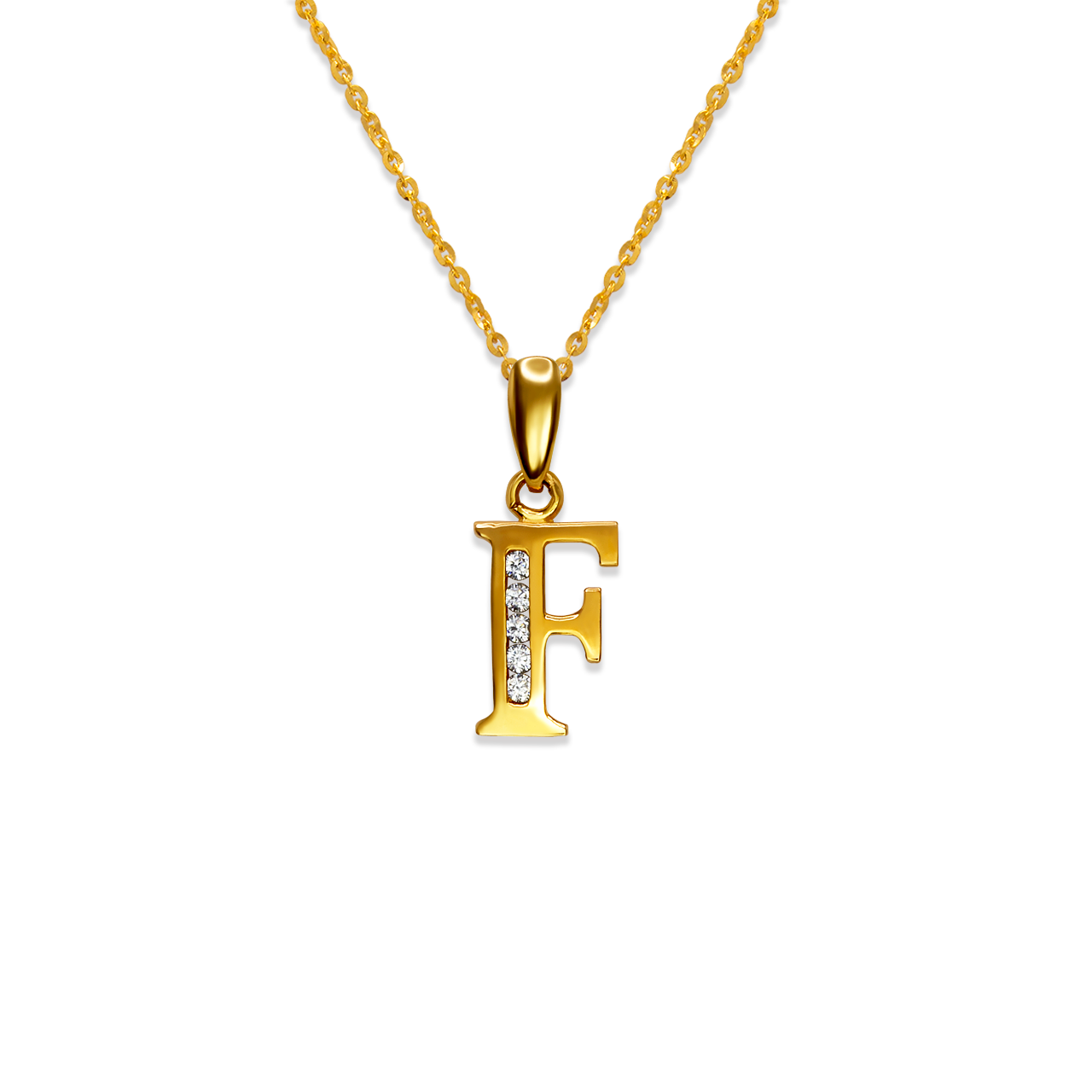 Initial F Pendant