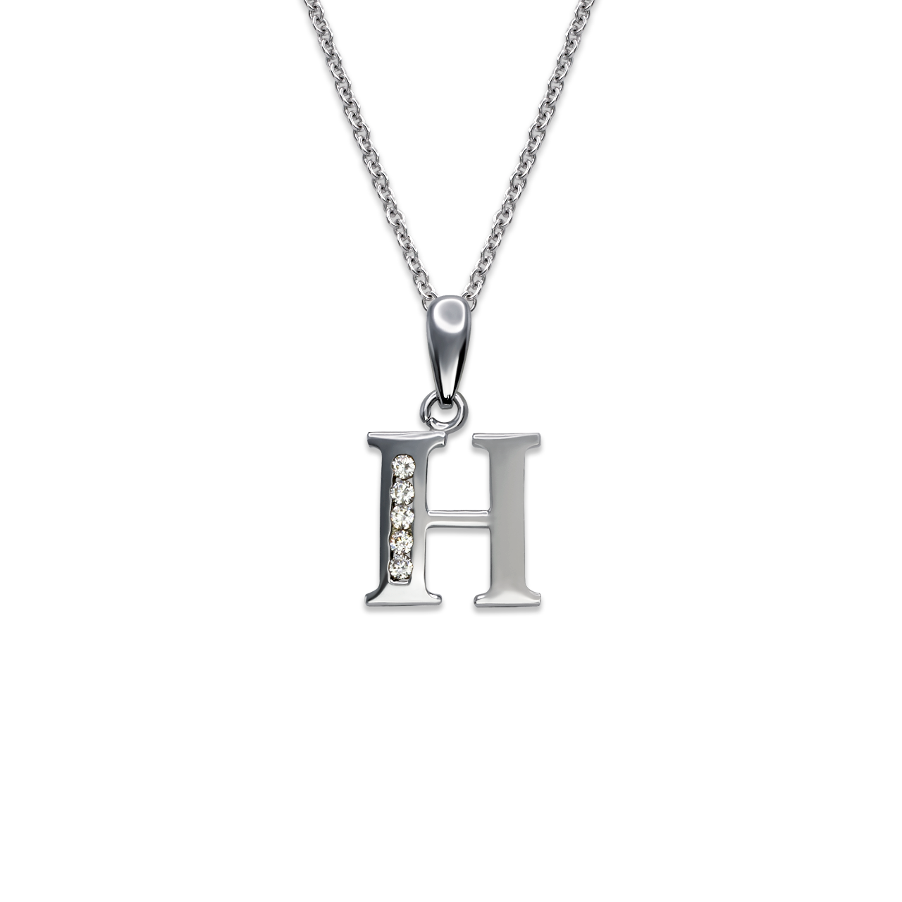 Initial H Pendant