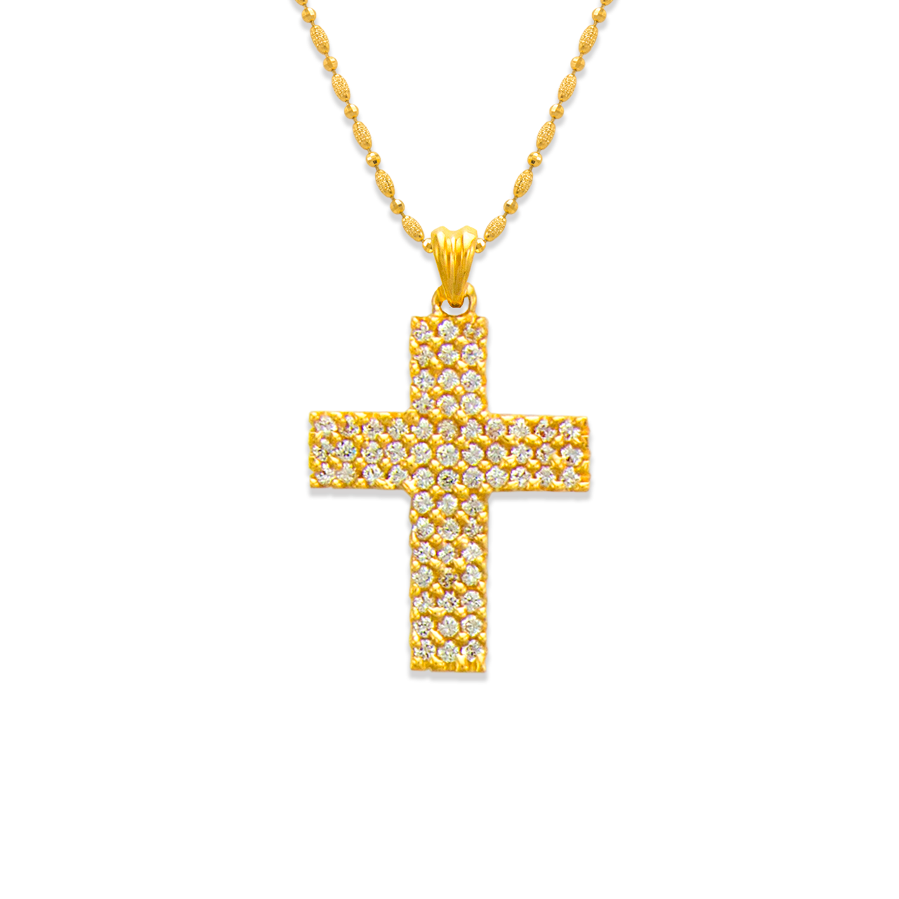 Cross CZ Pendant