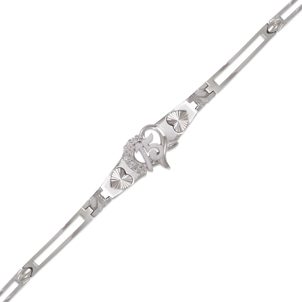 Fancy 15 Anos CZ Bracelet