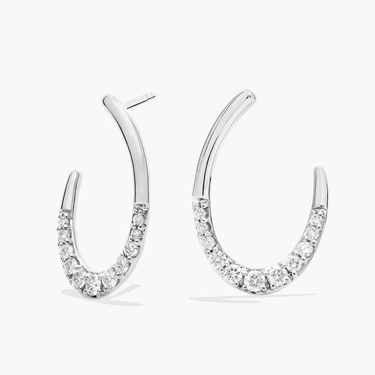 Diamond Dipped Hook Earrings