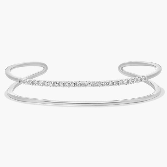 Duo Diamond Bangle Bracelet