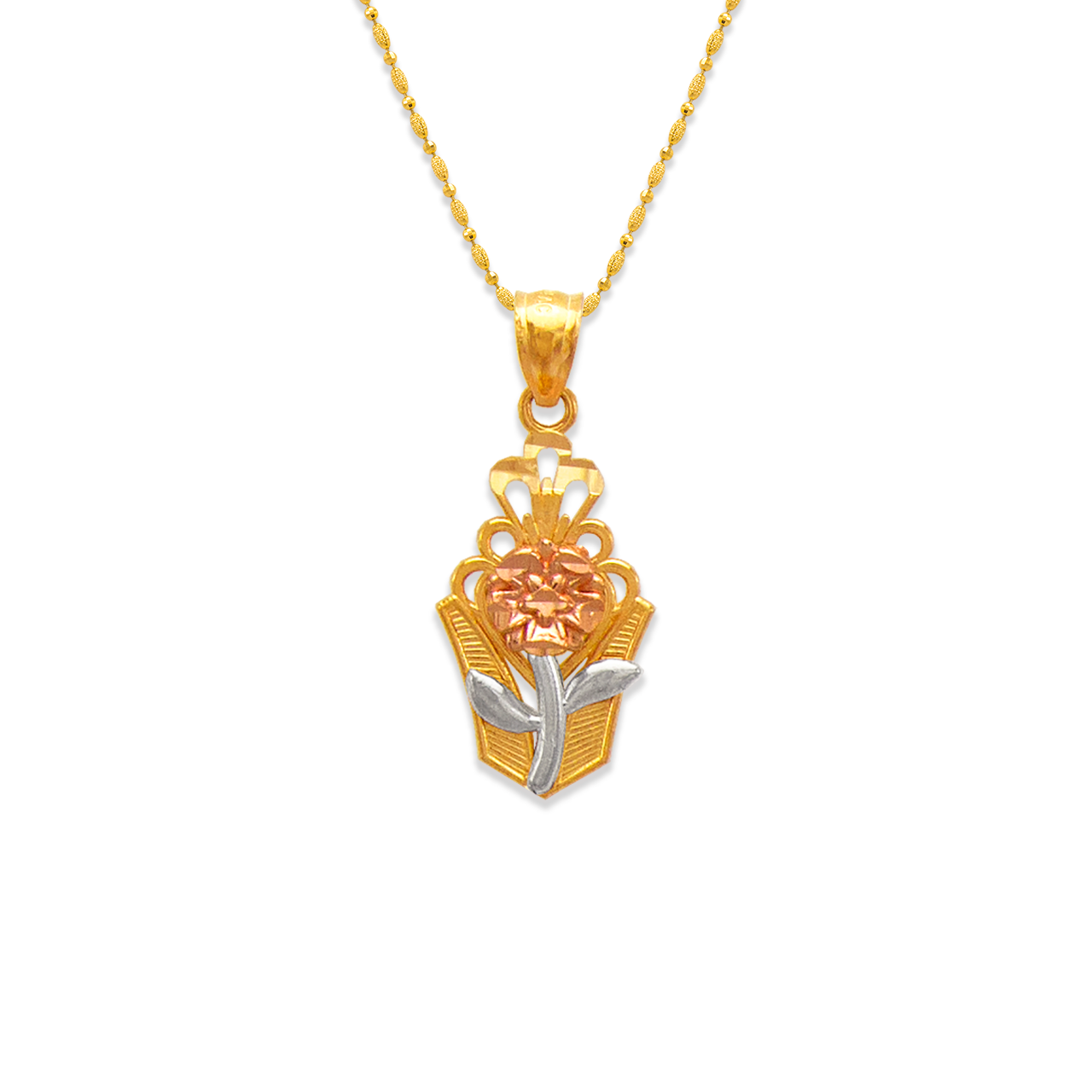 Rose Bouquet Pendant