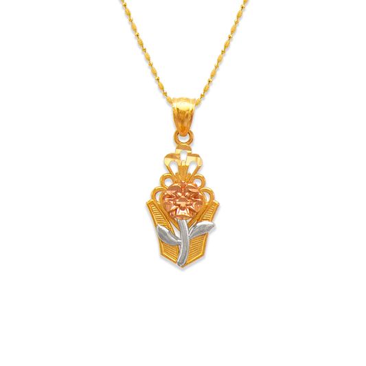 Rose Bouquet Pendant