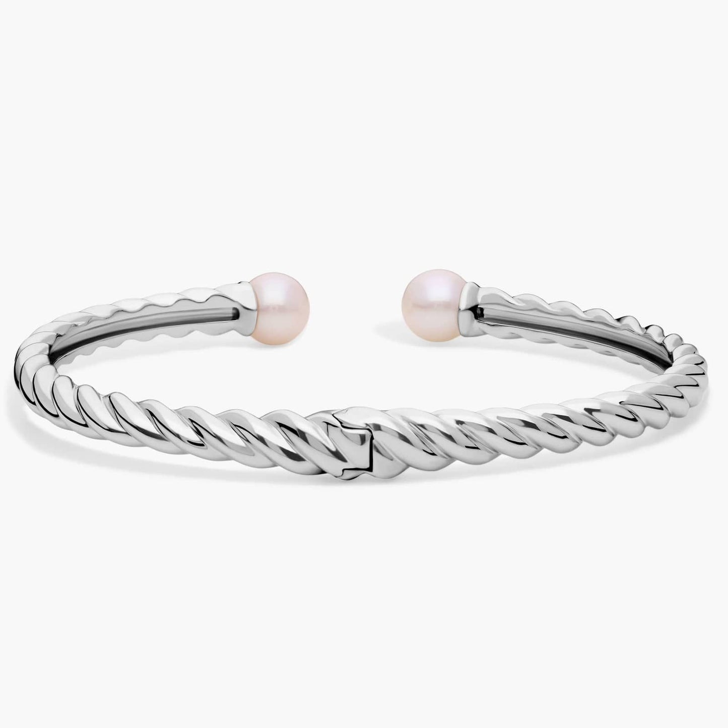 Freshwater Cultured Pearl Twisted Cuff Bracelet