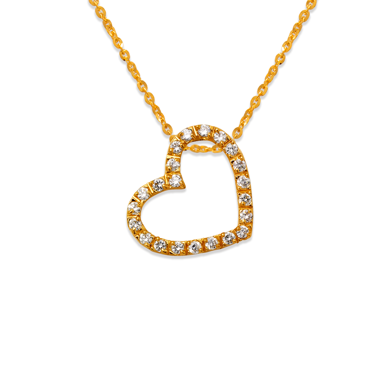 Heart CZ Pendant