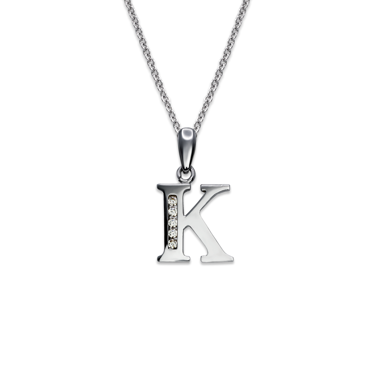 Initial K Pendant