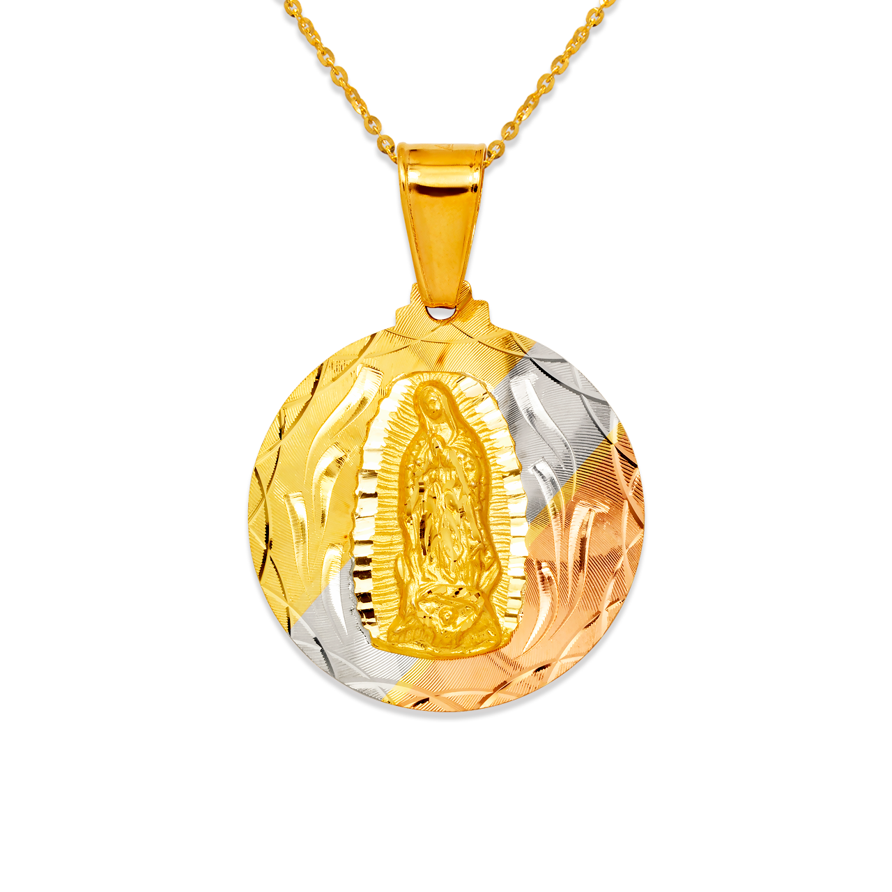 Guadalupe Round Pendant