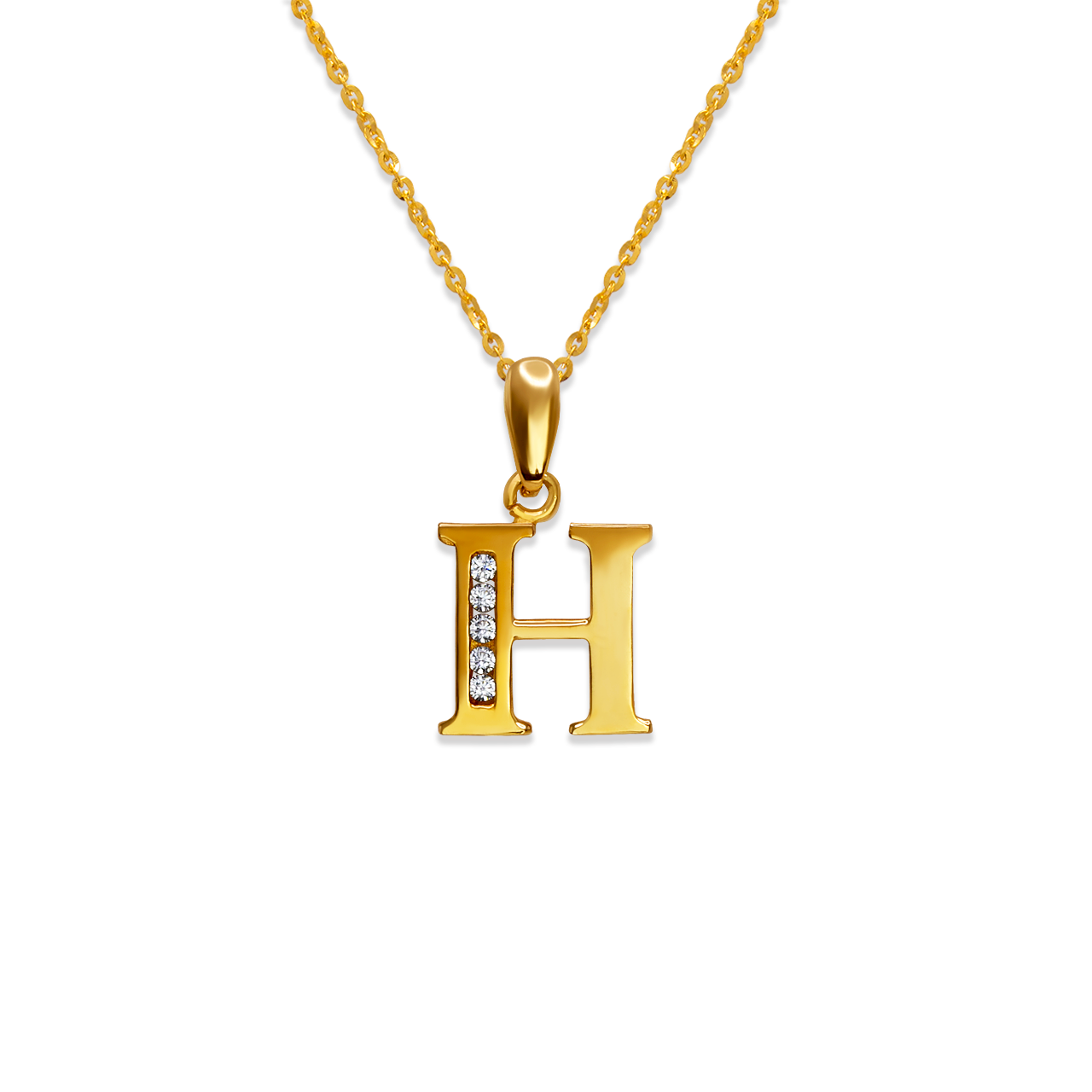 Initial H Pendant