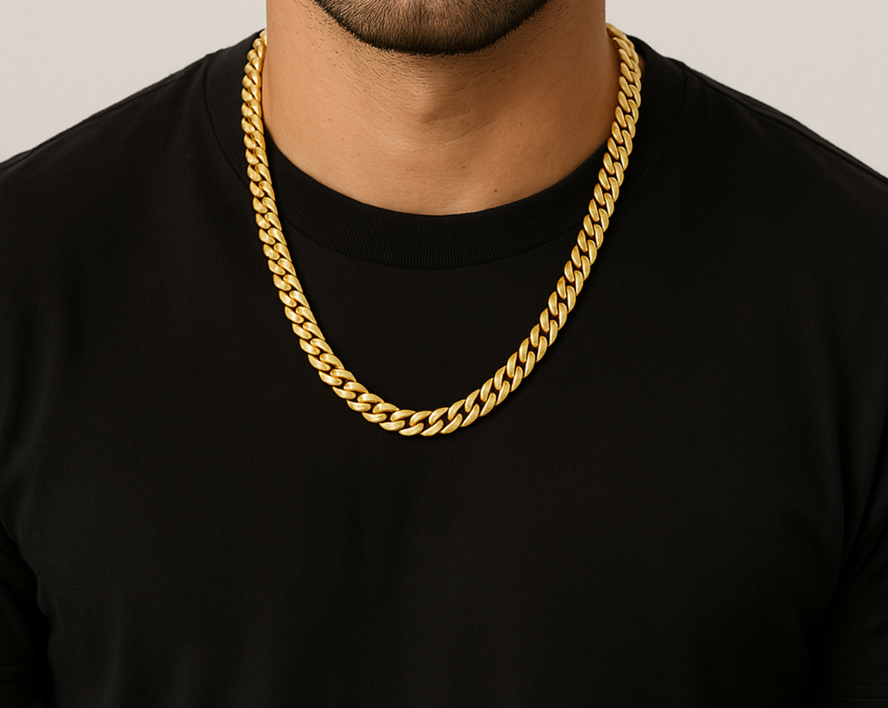 Miami Cuban Link 14k Solid Chain (4mm-7 mm)