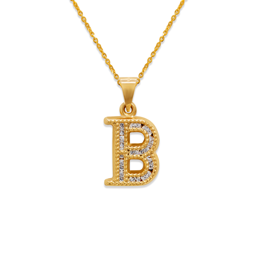 Initial B Pendant