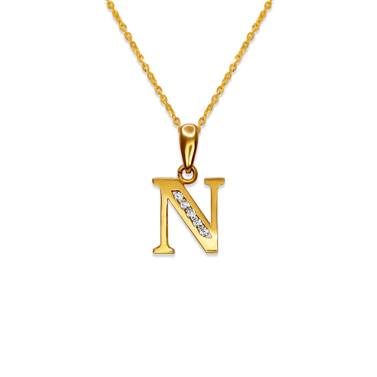 Initial N Pendant