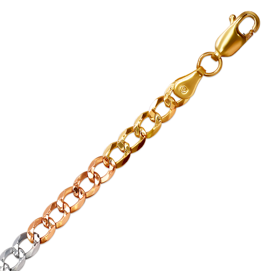 Curb Ultralight Tricolor Chain