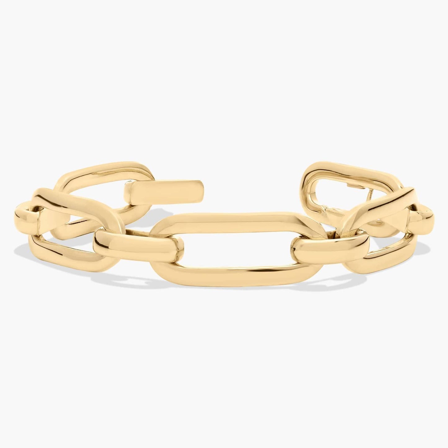 Alternating Open Link Chain Bracelet