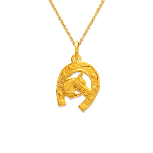 Horseshoe Charm Pendant