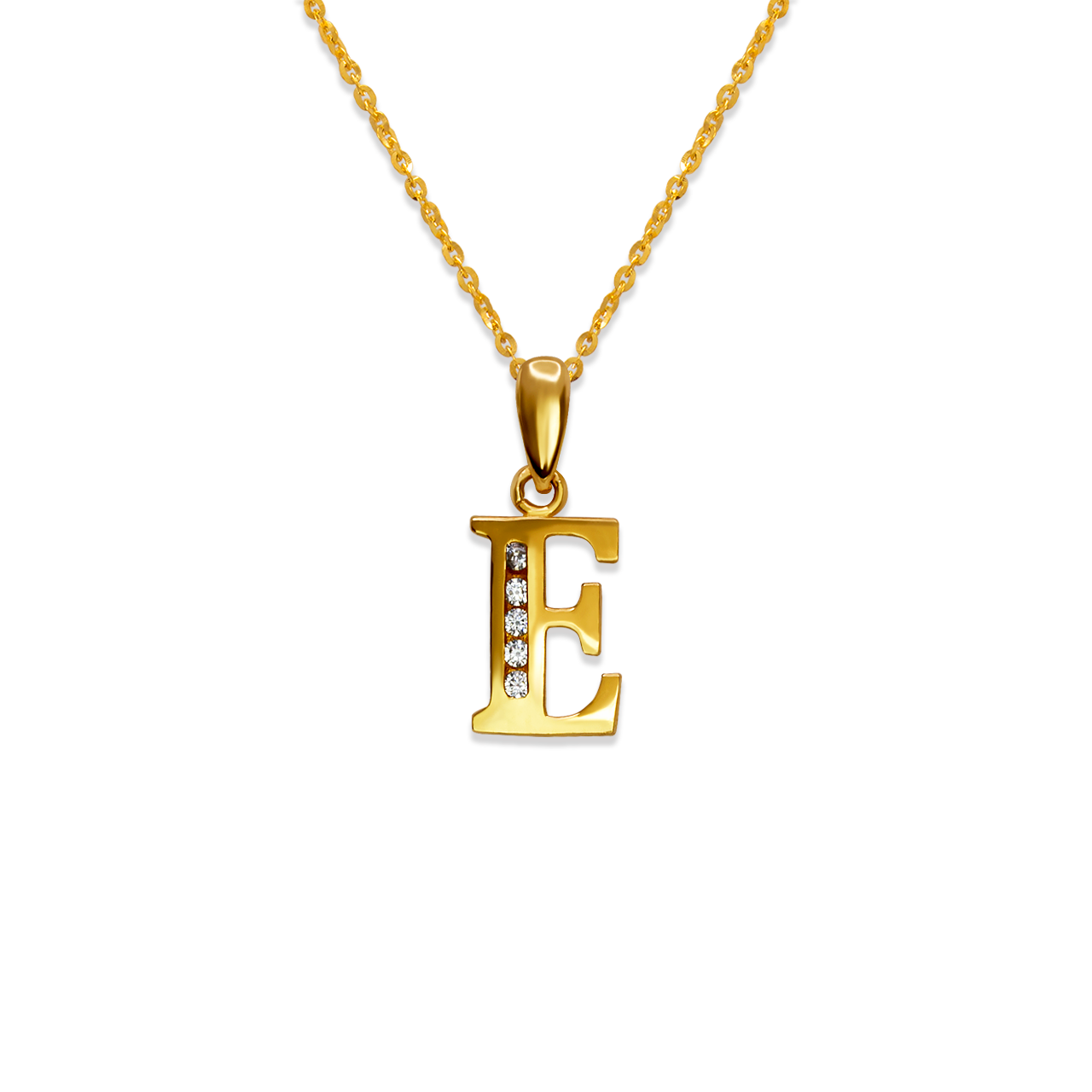 Initial E Pendant