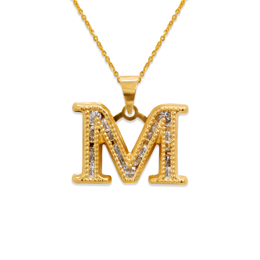 Initial M Pendant