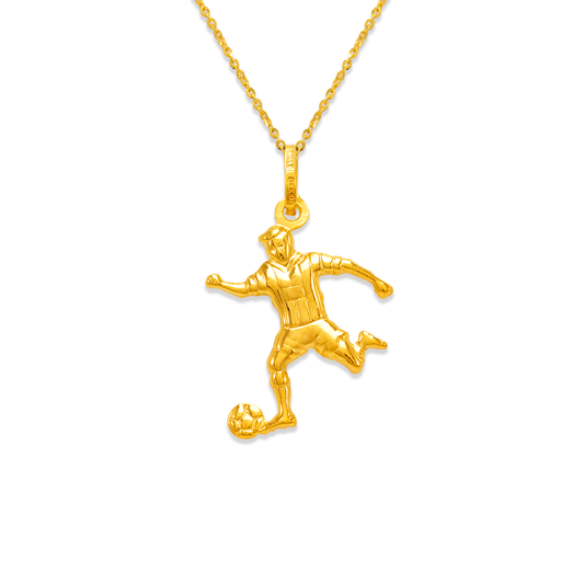 Soccer Player Charm Pendant