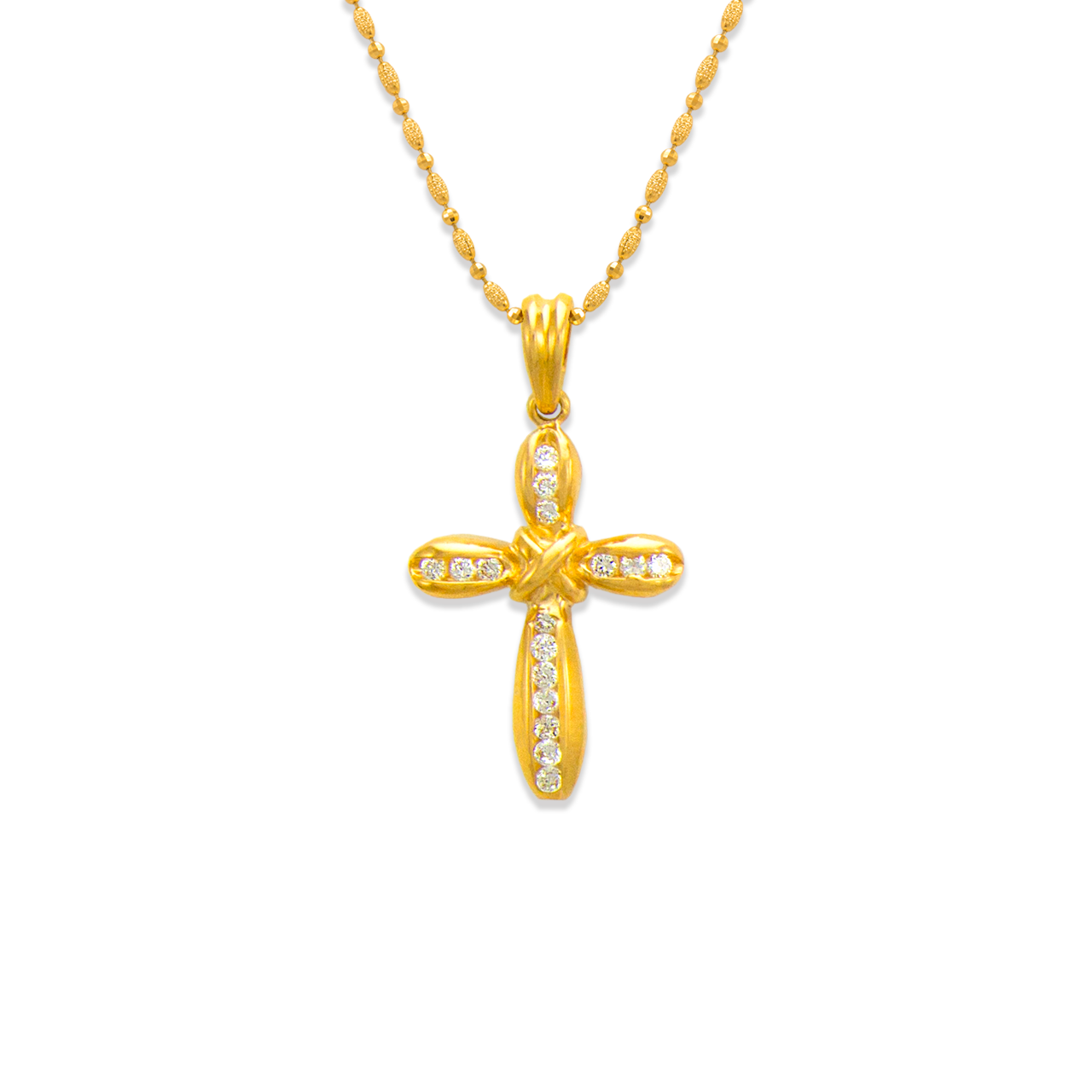 Cross CZ Pendant