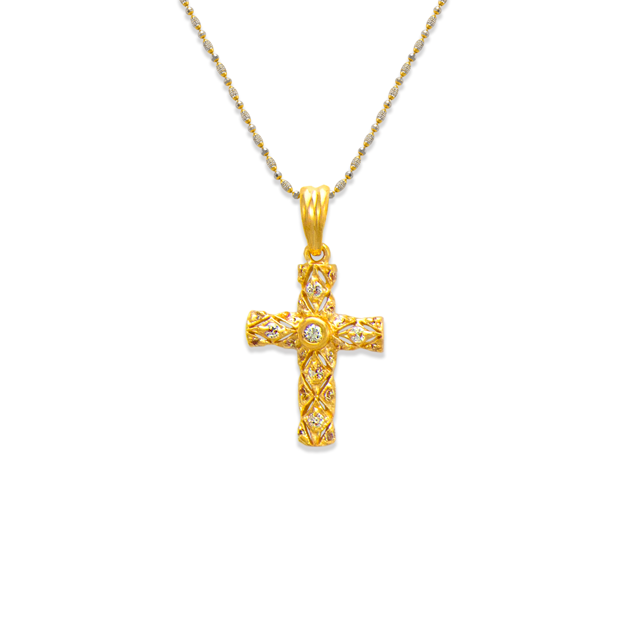 Cross CZ Pendant