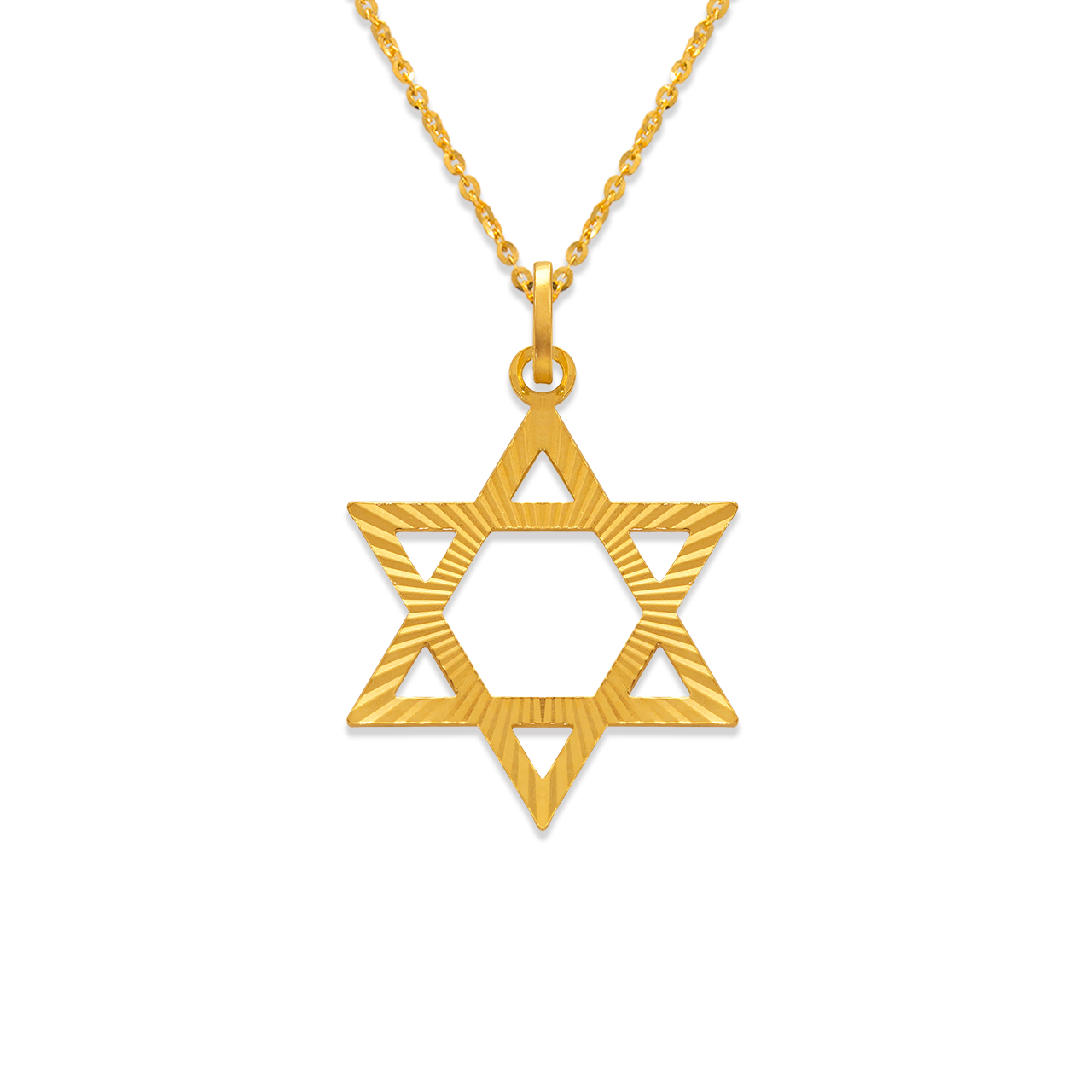 Star of David Charm Pendant