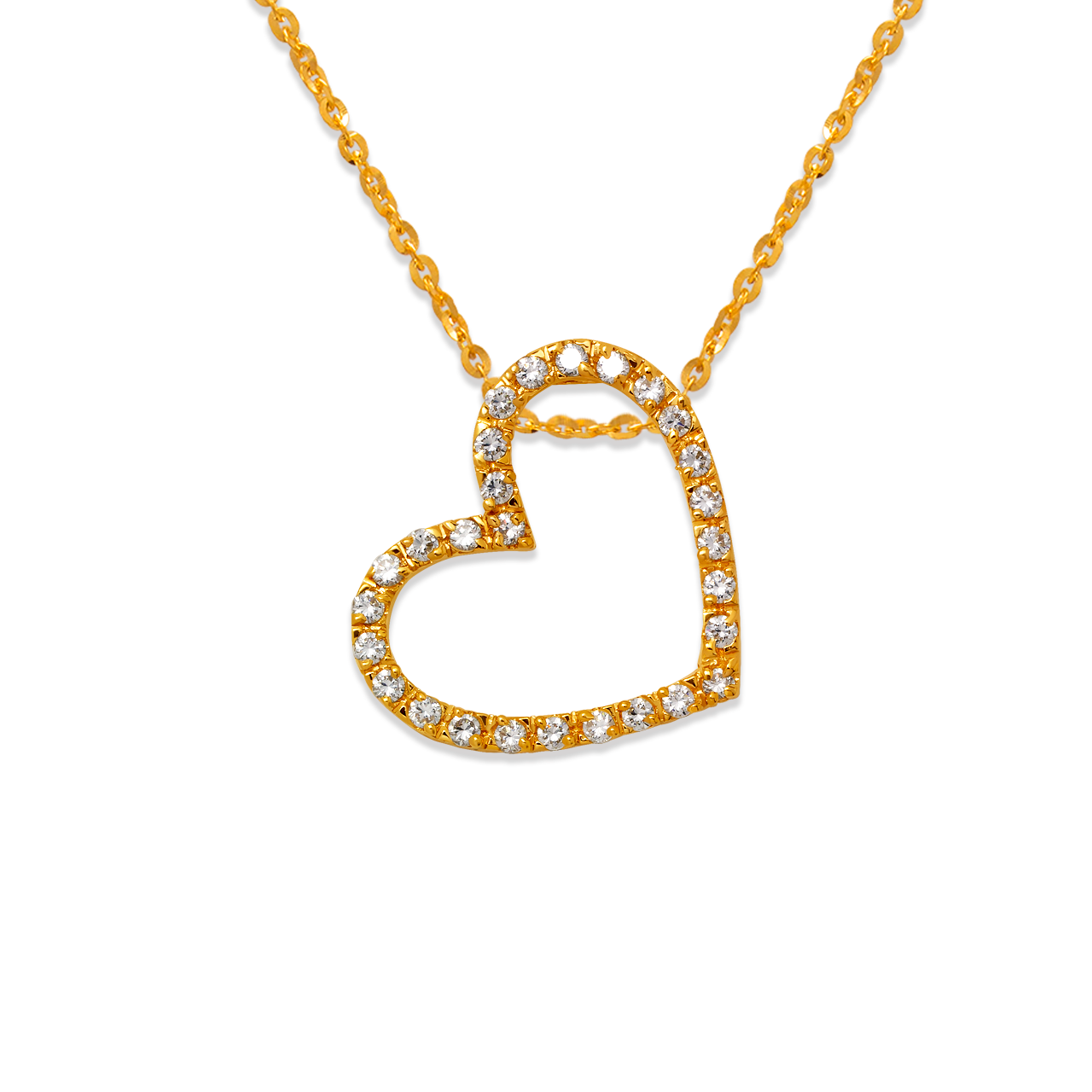 Heart CZ Pendant