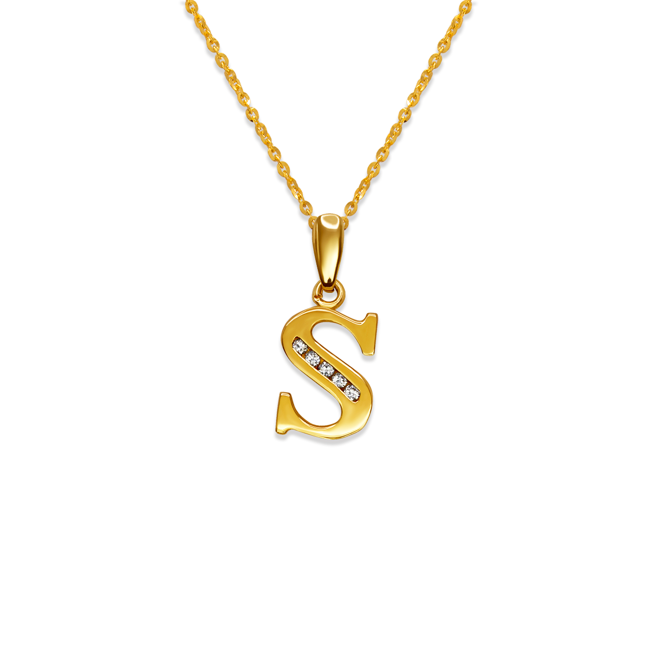 Initial S Pendant