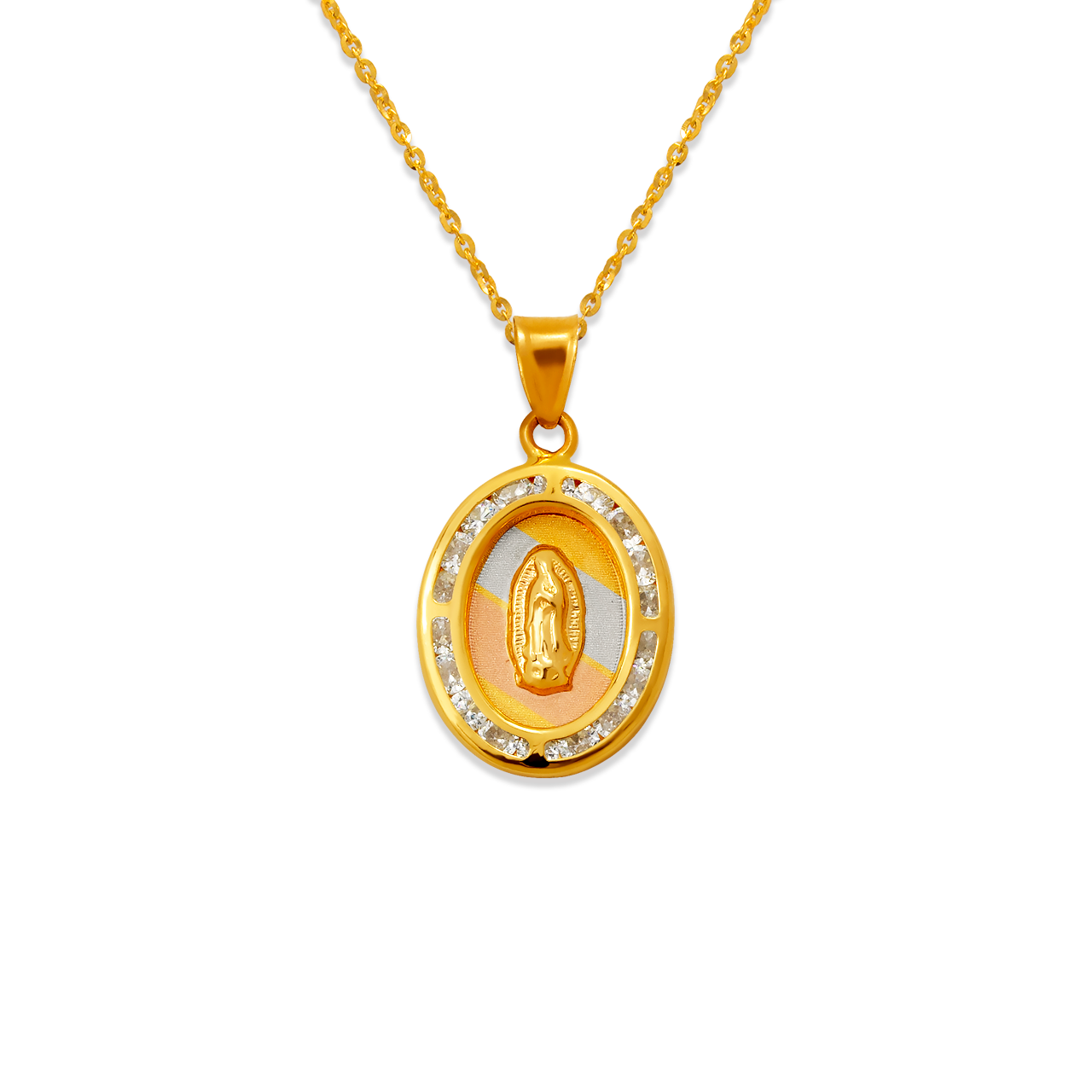 Guadalupe CZ Pendant