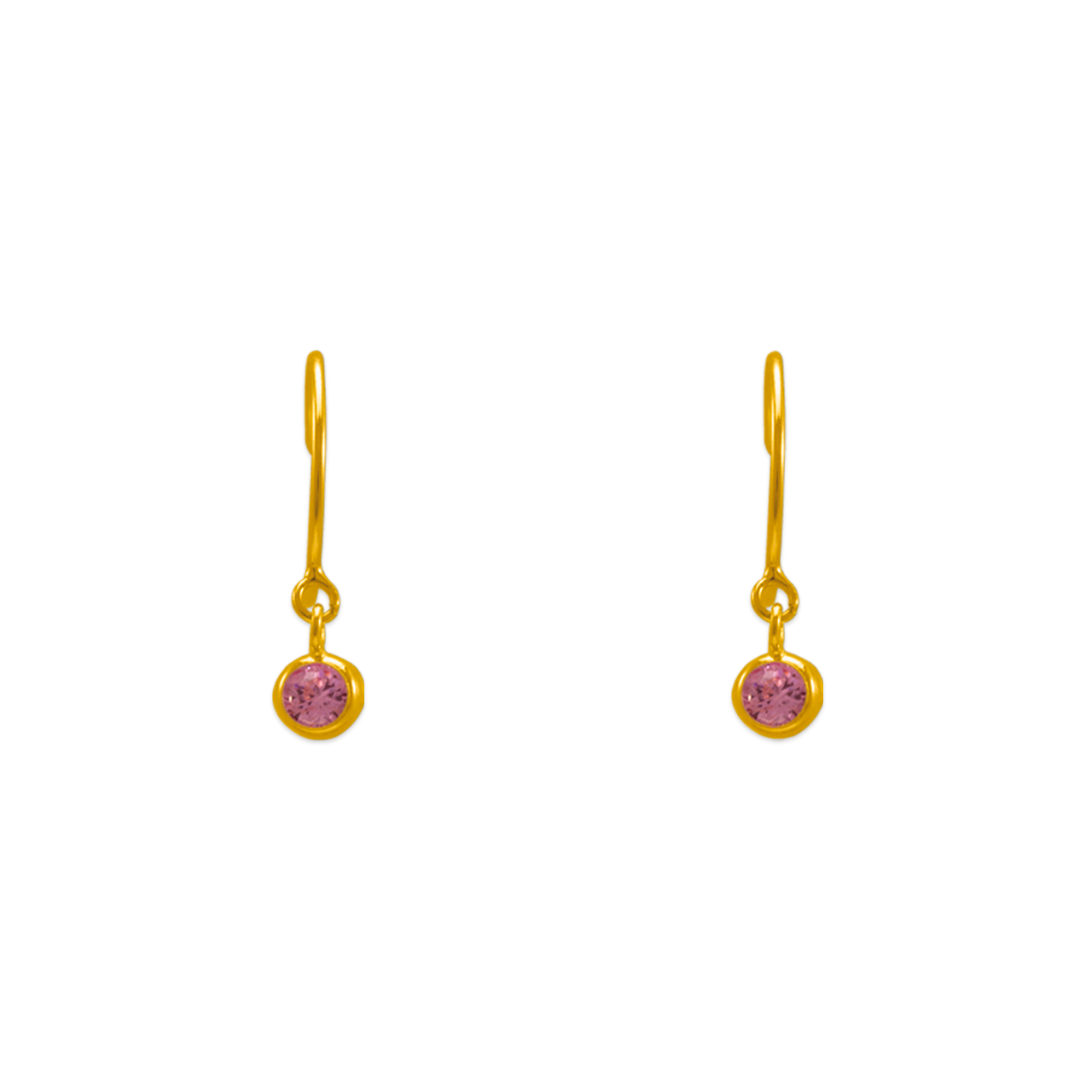 Dangling CZ Stud Earrings