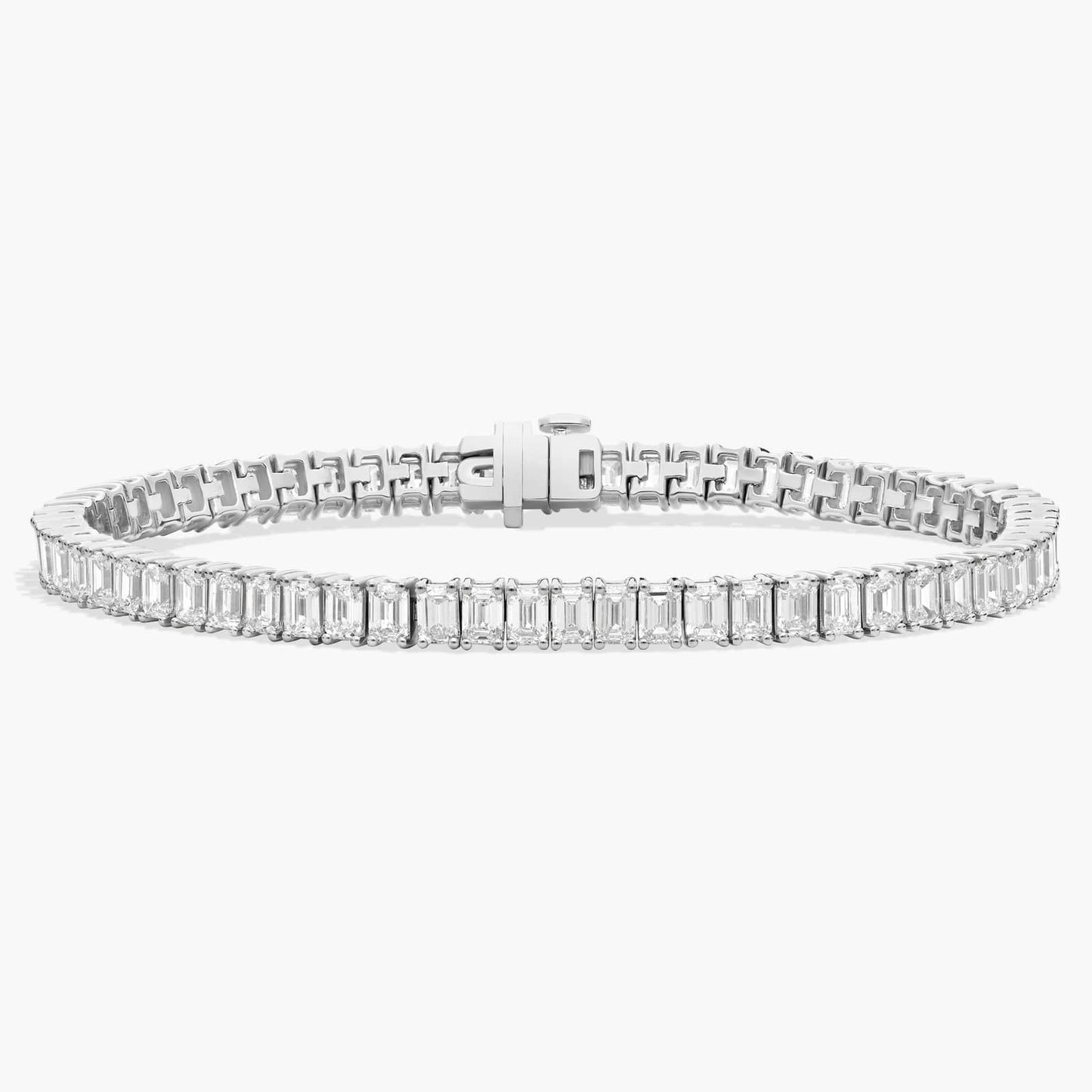 Emerald Cut Diamond Tennis Bracelet CHECK