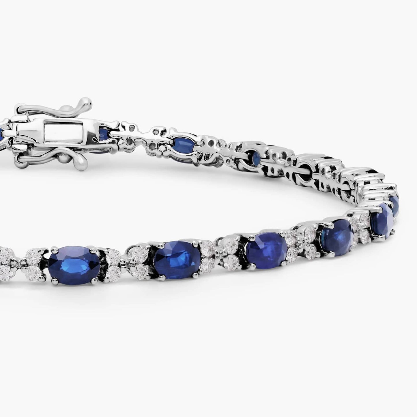 Sapphire and Diamond Bracelet