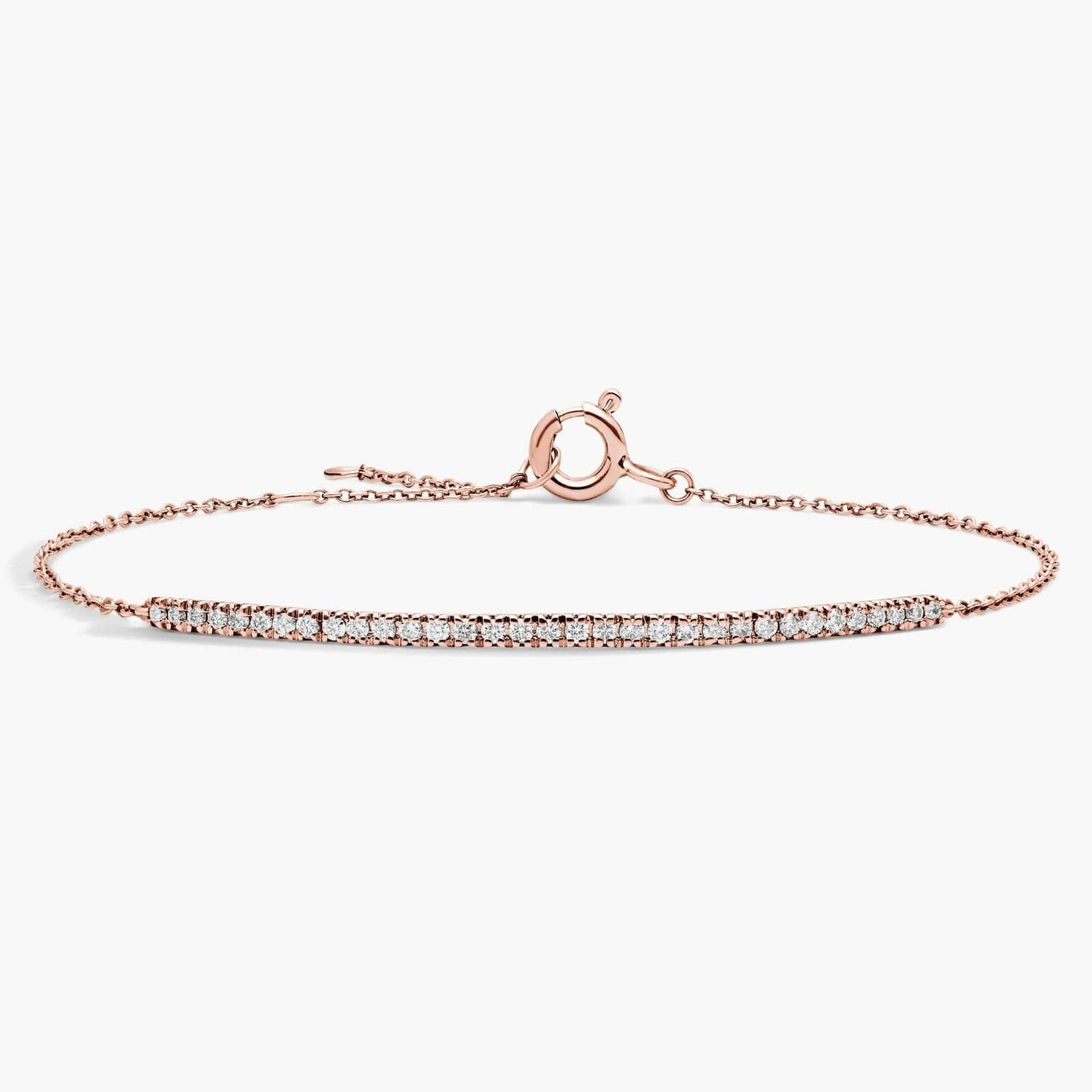 Mini Diamond Bar Bracelet