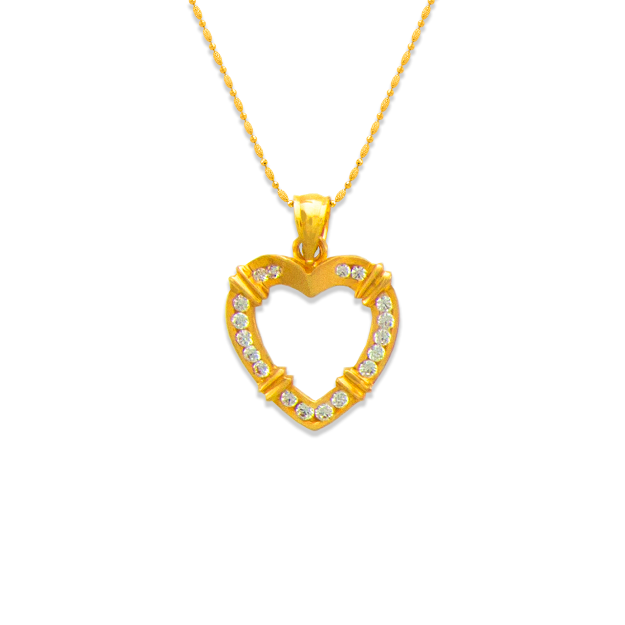 Heart CZ Pendant